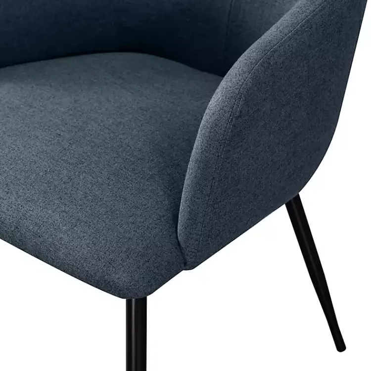Kirklands Home Lily Upholstered Dining Chairs, Set of 2 Blue Best