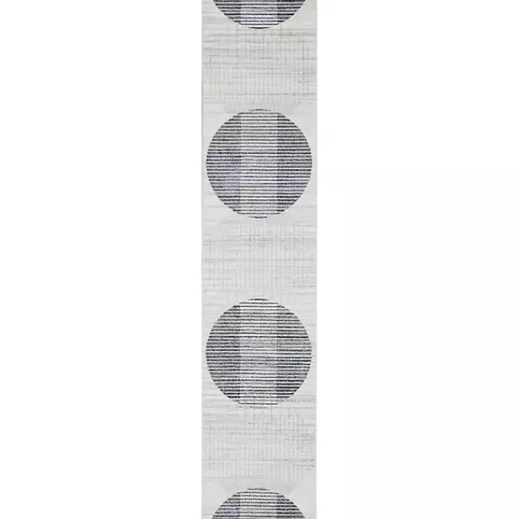 Kirklands Home Blue Linear Geometric Washable Runner, 2x10 Online