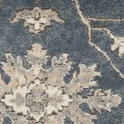 Kirklands Home Blue Lush Vines Area Rug, 5x7 Sale