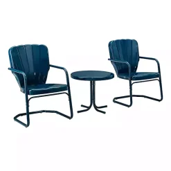 Kirklands Home Madison 3-pc. Chat Set Blue Best