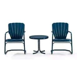 Kirklands Home Madison 3-pc. Chat Set Blue Best