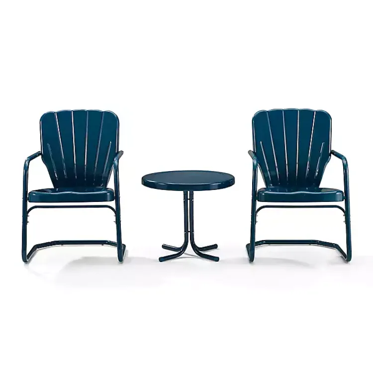 Kirklands Home Madison 3-pc. Chat Set Blue Best