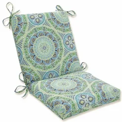 Kirklands Home Blue Medallion Outdoor Chair Cushion Hot