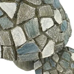 Kirklands Home Blue Mosaic Mushrooms Outdoor Statue Outlet