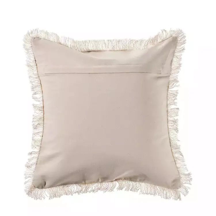 Pillows>Kirklands Home Blue Octopus Accent Pillow with Fringe