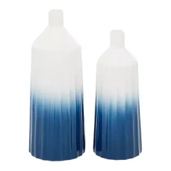 Decorative Bowls & Jars>Kirklands Home Blue Ombre 2-pc. Coastal Jars