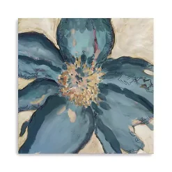 Kirklands Home Blue Poppy Giclee Canvas Art Print Clearance