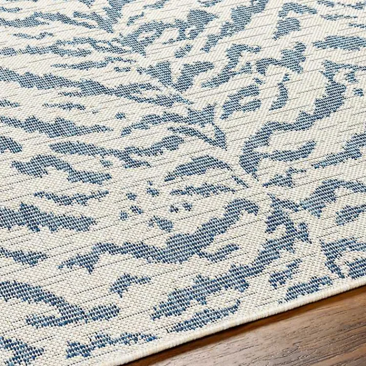Kirklands Home Blue Ravello Outdoor Rug, 6x9 Online