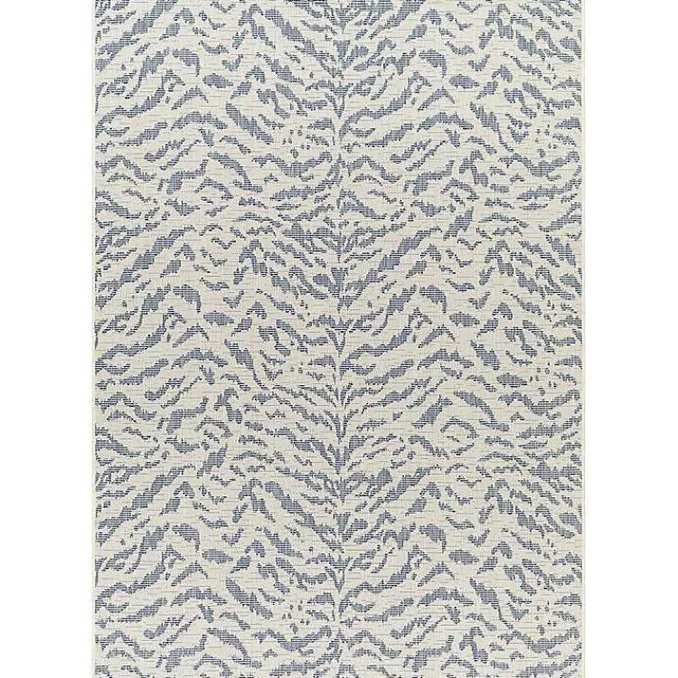 Kirklands Home Blue Ravello Outdoor Rug, 7x10 Discount