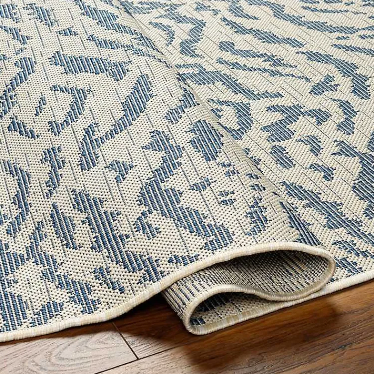 Kirklands Home Blue Ravello Outdoor Rug, 7x10 Discount