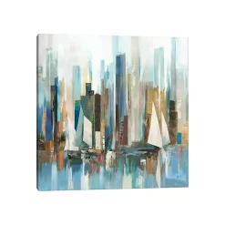 Kirklands Home Blue Regatta Canvas Art Print
