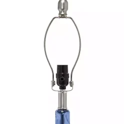 Kirklands Home Rippled Glass Droplet Table Lamp Blue Best