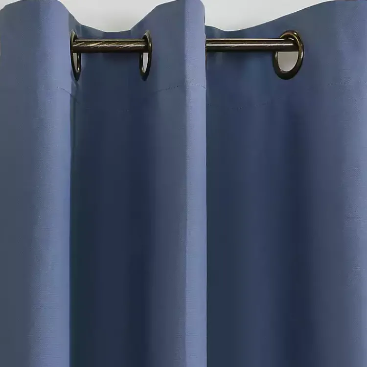 Kirklands Home Room Darkening Curtain Panel Set, 84 in. Blue Best