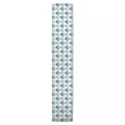 Kirklands Home Blue Scallop Seashells Table Runner, 72 in. Discount