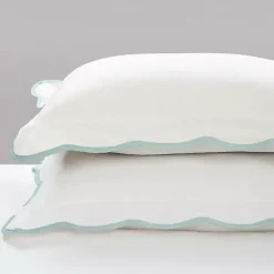 Kirklands Home Blue Scalloped Edge 3-pc. Full/Queen Comforter Set