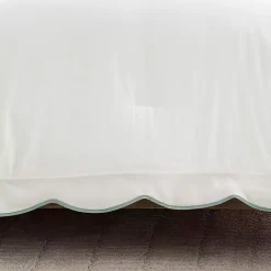 Kirklands Home Blue Scalloped Edge 3-pc. Full/Queen Comforter Set