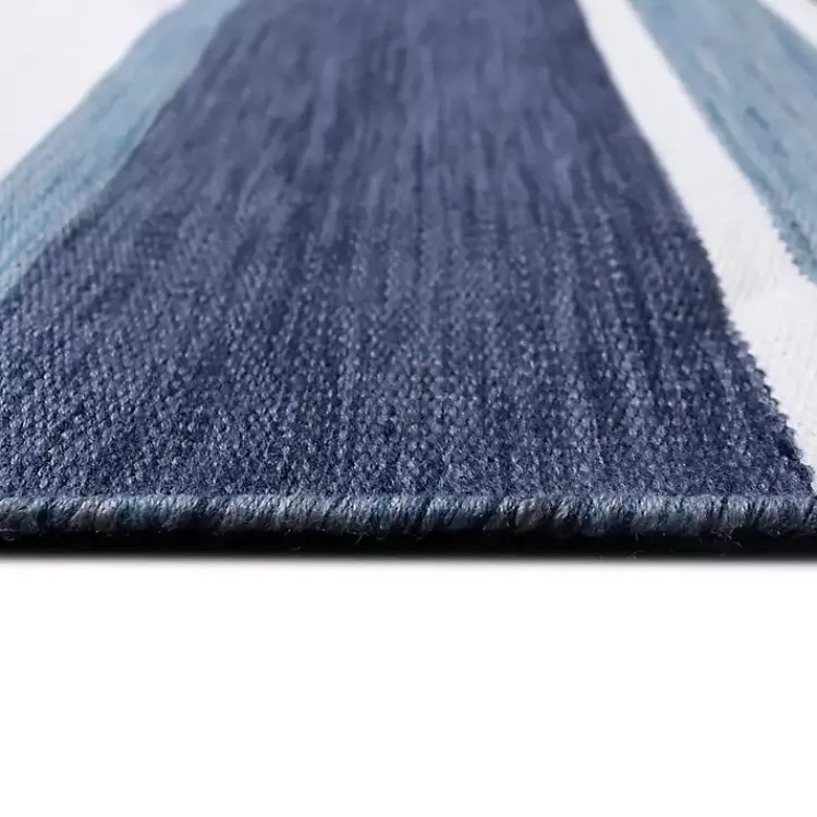 Kirklands Home Blue Shades Striped Indoor/Outdoor Scatter Rug Online