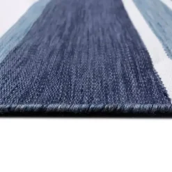 Kirklands Home Blue Shades Striped Indoor/Outdoor Area Rug, 7x9 Hot