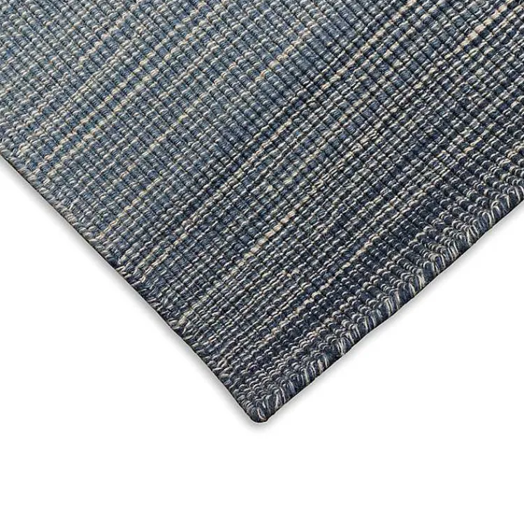 Kirklands Home Shading Outdoor Area Rug, 8x10 Blue Discount