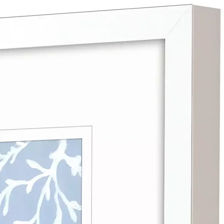Kirklands Home Blue Shell Silhouettes Framed Art Prints, Set of 2 Discount