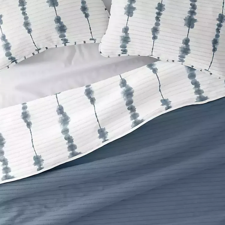 Kirklands Home Blue Shibori Reversible 2-pc. Twin Quilt Set Clearance