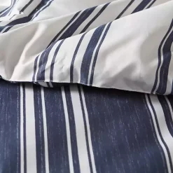 Kirklands Home Blue Stripe Jackson 3-pc. King Comforter Set Hot