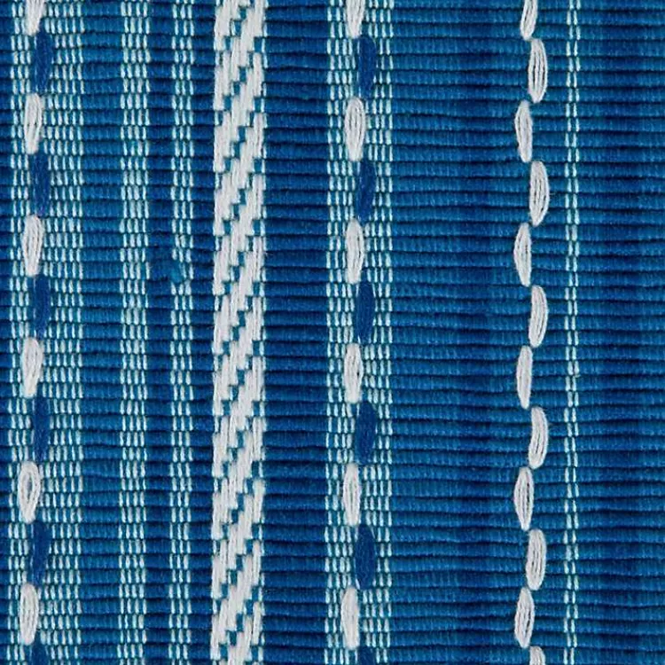 Kirklands Home Blue Tonal Stripe Table Runner Online