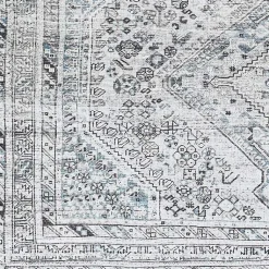 Kirklands Home Traditional Washable Area Rug, 6x9 Blue Online