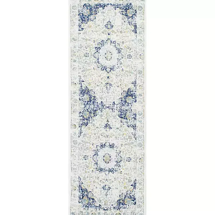 Kirklands Home Blue Verona Runner New