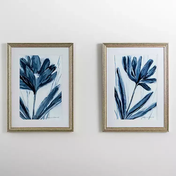 Kirklands Home Blue Vibes II Framed Art Print Sale