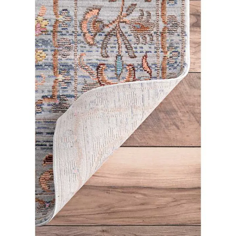 Kirklands Home Blue Vintage Killian Area Rug, 5x8 Outlet