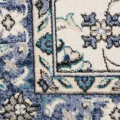 Kirklands Home Blue Vintage Medallion Indoor/Outdoor Rug, 5x7 Hot