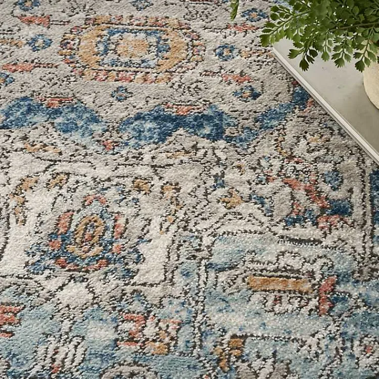 Kirklands Home Vintage Raj Area Rug, 5x7 Blue Online