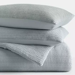 Kirklands Home Waffle Ultra-Soft 3-pc. Queen Comforter Set Blue Online