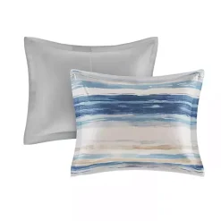 Kirklands Home Blue Watercolor 8-pc. King Comforter Set