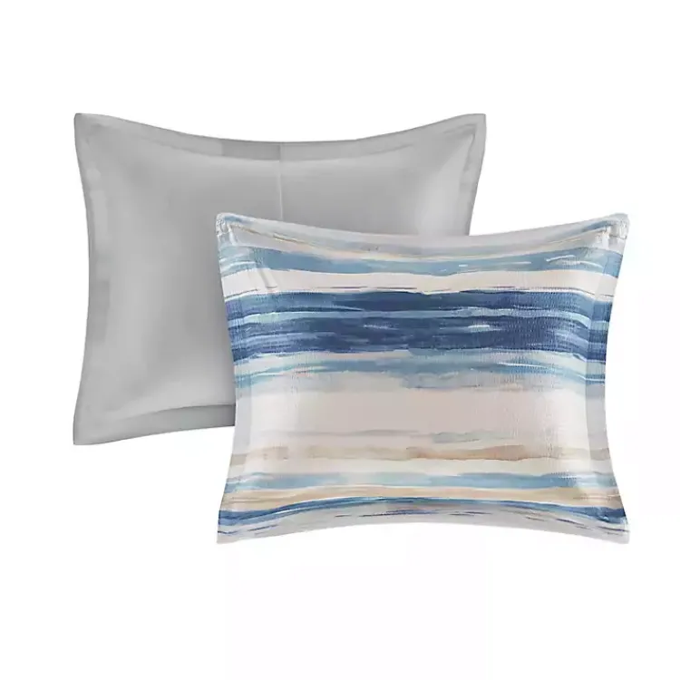 Kirklands Home Blue Watercolor 8-pc. King Comforter Set