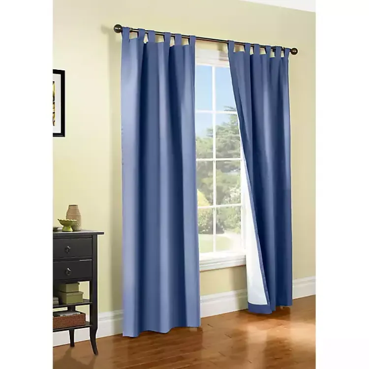 Kirklands Home Weathermate Blackout Curtain Panel, 63 in. Blue Hot