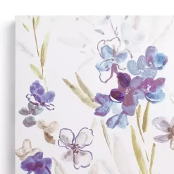 Kirklands Home Blue Wildflowers II Canvas Art Print Clearance