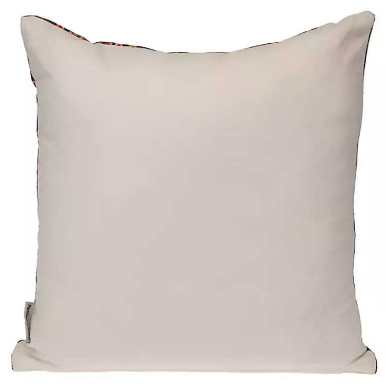Pillows>Kirklands Home Blue Woven Tapestry Pillow