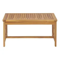 Kirklands Home Blue X-Back Acacia Wood 2-pc. Outdoor Living Set Best
