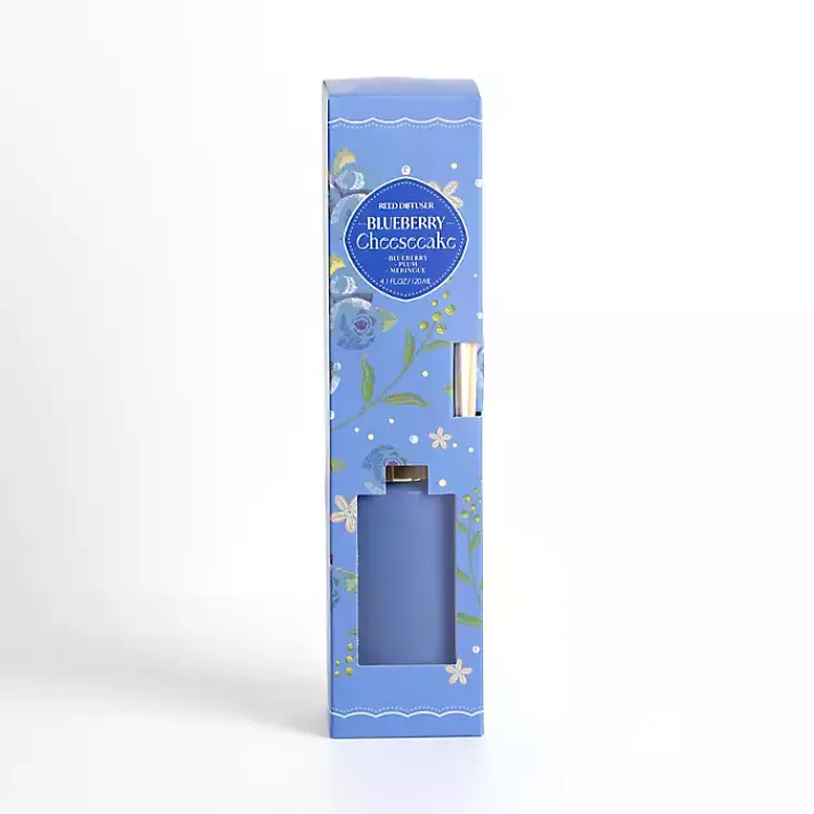 Home Fragrance>Kirklands Home berry Cheesecake Diffuser Set Blue
