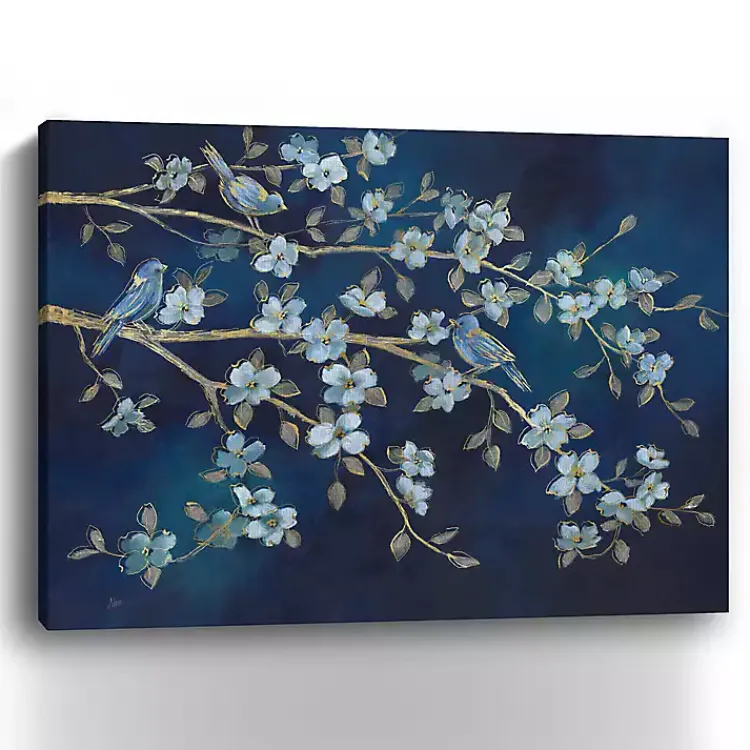 Kirklands Home Bluebird Conference Giclee Canvas Print, 40x30 in. Clearance