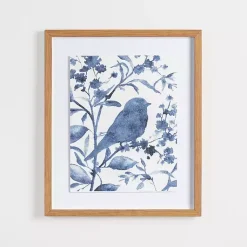 Kirklands Home Bluebird on Branch I Framed Art Print Clearance