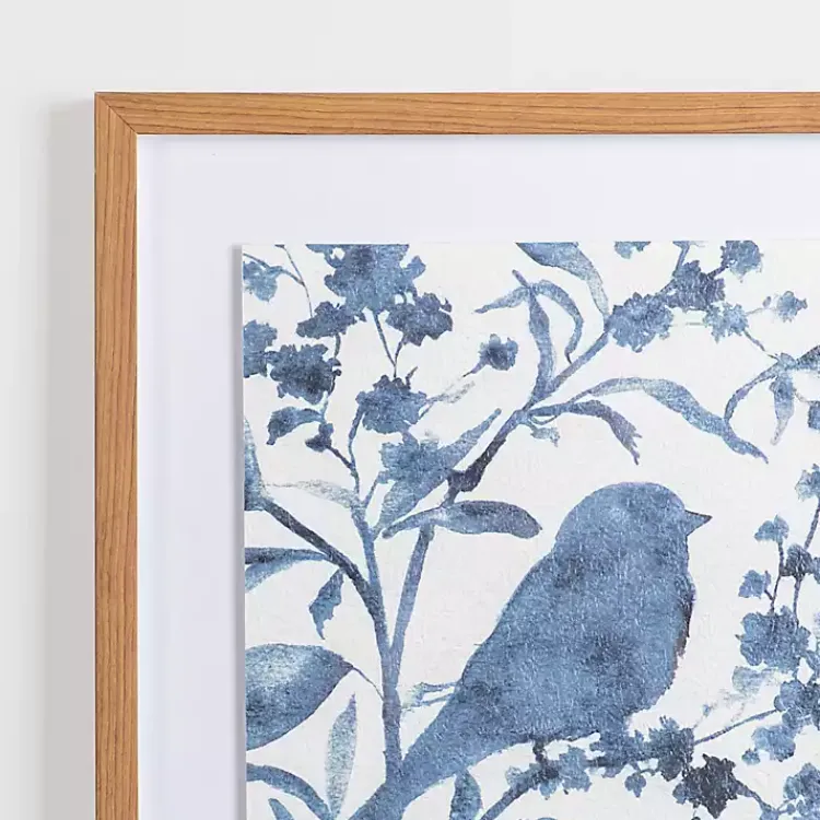 Kirklands Home Bluebird on Branch I Framed Art Print Clearance