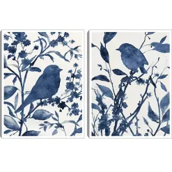 Kirklands Home Bluebird Silhouette Canvas Art Prints, Set of 2 Discount
