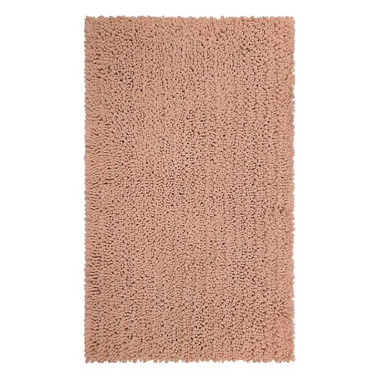 Kirklands Home Blush Chenille Bath Mat, 45 in. Pink