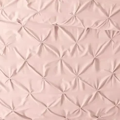 Kirklands Home Blush Pinched 2-pc. Twin Duvet Cover Set Pink Best
