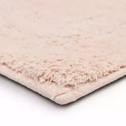 Kirklands Home Blush Reversible Cotton Bath Mat, 34 in. Pink Online