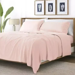 Kirklands Home Blush Ultra Soft 3-pc. Twin XL Sheet Set Pink Sale