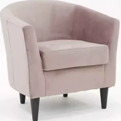 Kirklands Home Blush Winslow Accent Chair Pink Discount